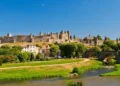 The ancient Citte of Carcassonne in France