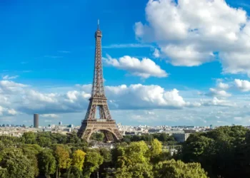 Eiffel Tower in Paris, France