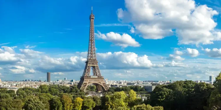 Eiffel Tower in Paris, France