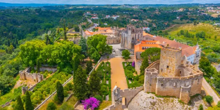 Convent of the Christ at Portuguese town Tomar