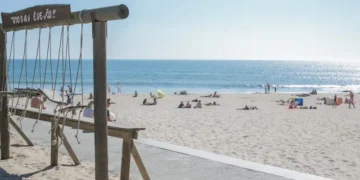 Praia Matosinhos (beach) at Porto, Portugal