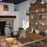Interior of a traditional Irish cottage