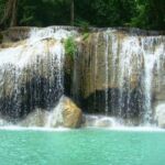 Erawan Falls, near Kanchanaburi, Thailand.