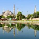 The Blue Mosque in Turkey.