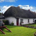 Irish traditional cottage house of Adare.