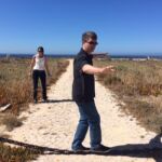 Lief and Kathy at the End Of The World.