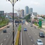 Johor Bahru City in Malaysia