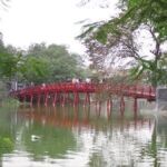 Hoan Kiem Lake (Sword Lake) in Hanoi, Vietnam