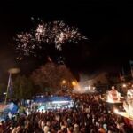 Carnival fireworks in Panama