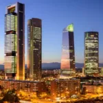 Madrid, Spain Financial District
