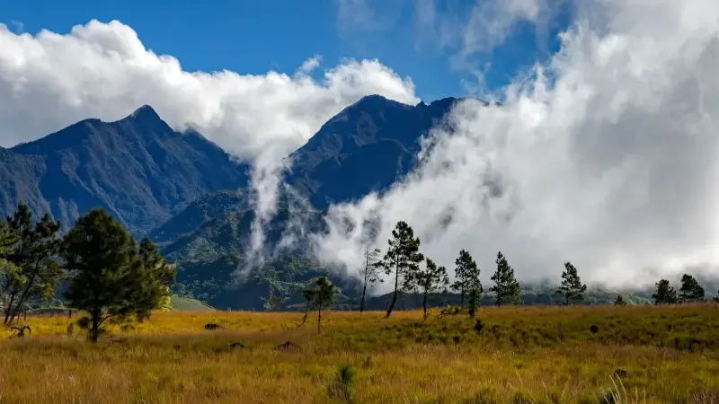 Volcan Barú From Boquete, Chiriqui Province in Panama
