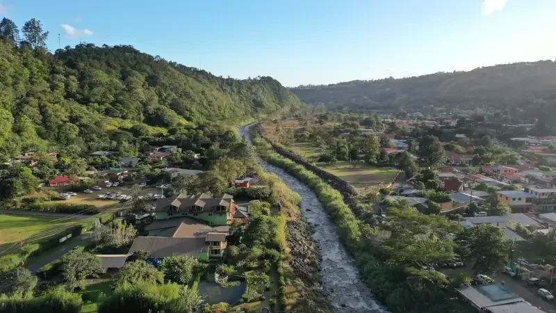Caldera River, Boquete Panamá