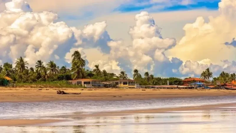 The beach El Rompio on Panama's Azuero Peninsula