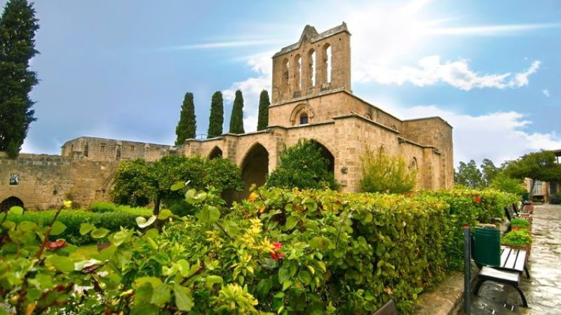 Bellapais Abbey in Northern occupied Cyprus.