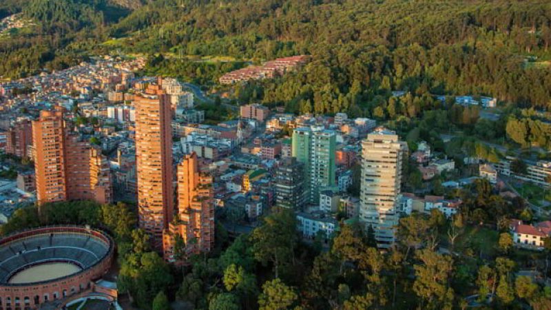 Bogota and the Andes Mountains