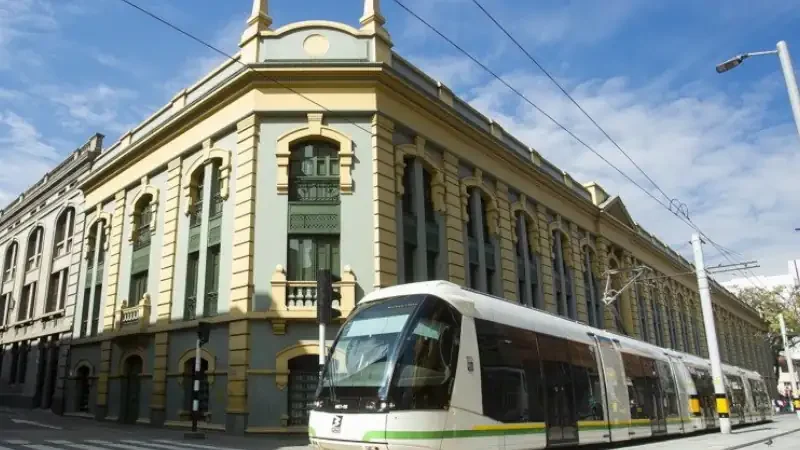 The metro in Medellin, Colombia