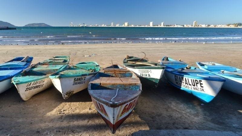 Fishing boats from Mazatlan