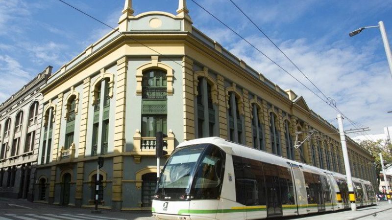 The metro in Medellin, Colombia