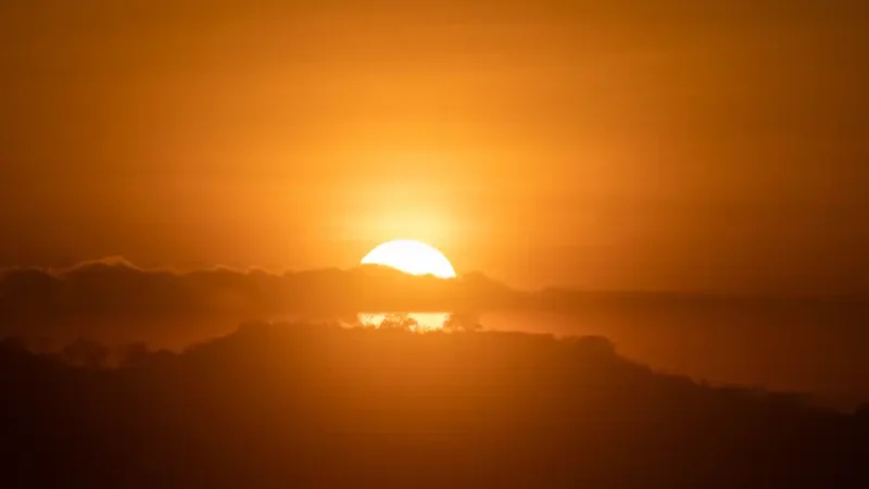 Sunset From a Panama City Beach